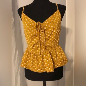 FashionNova Peplum Top. Size XL